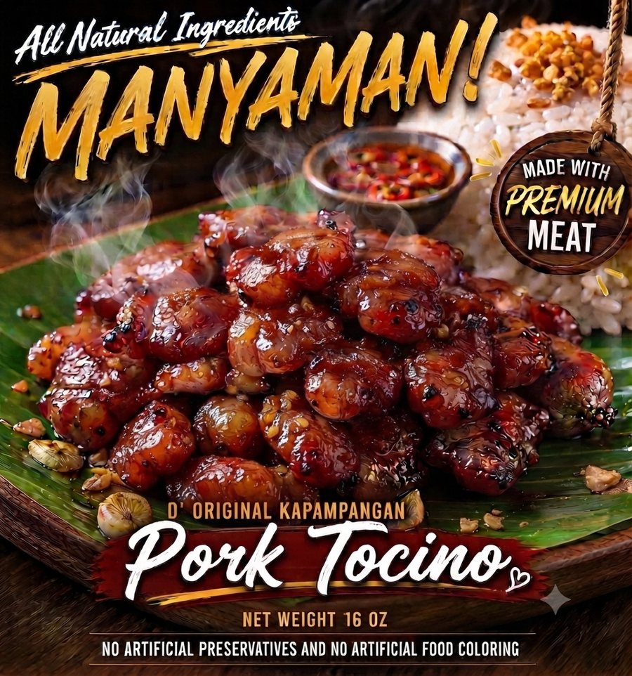 Premium Tocino — sweet and savory Filipino cured pork